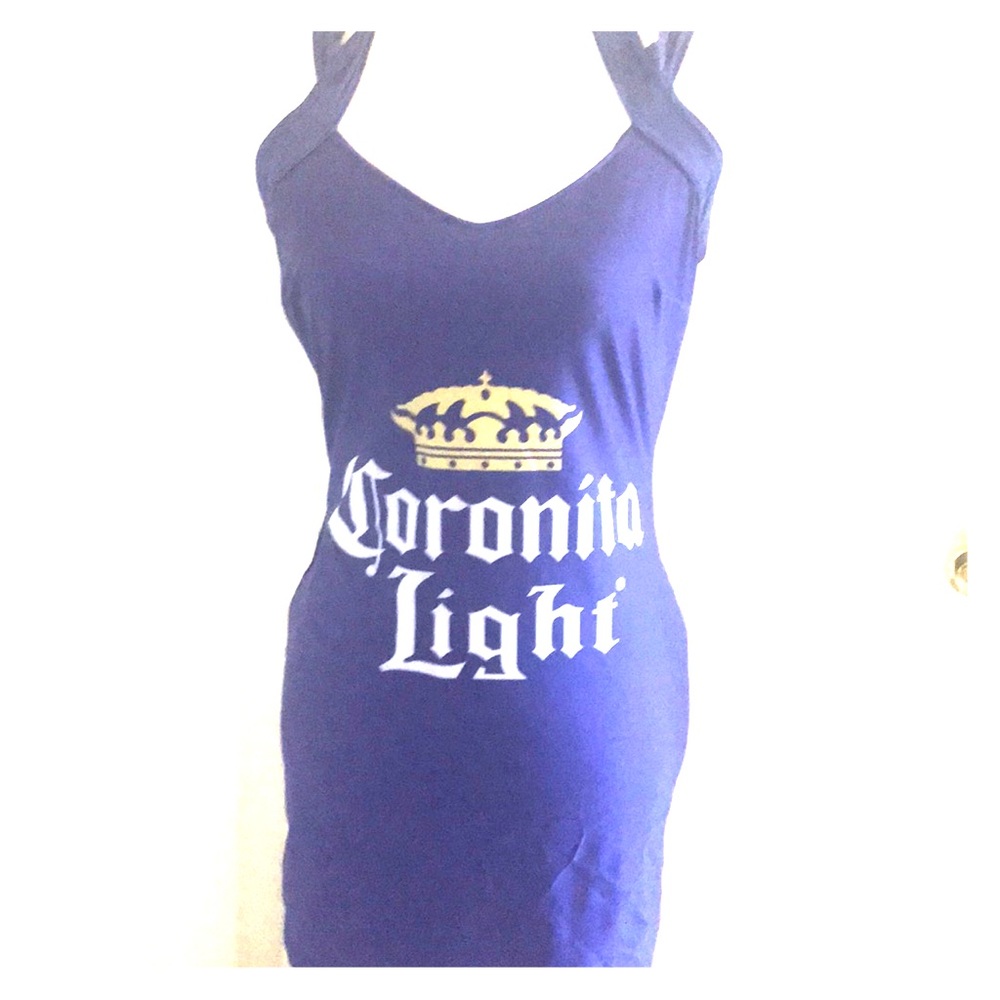 Blue and yellow Corona Dress
